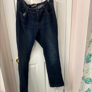 Old Navy Sweetheart Cut Women's Dark Blue Jeans